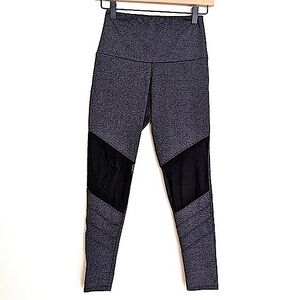 Onzie Flow Mesh Moto High Rise Active Leggings size Small
